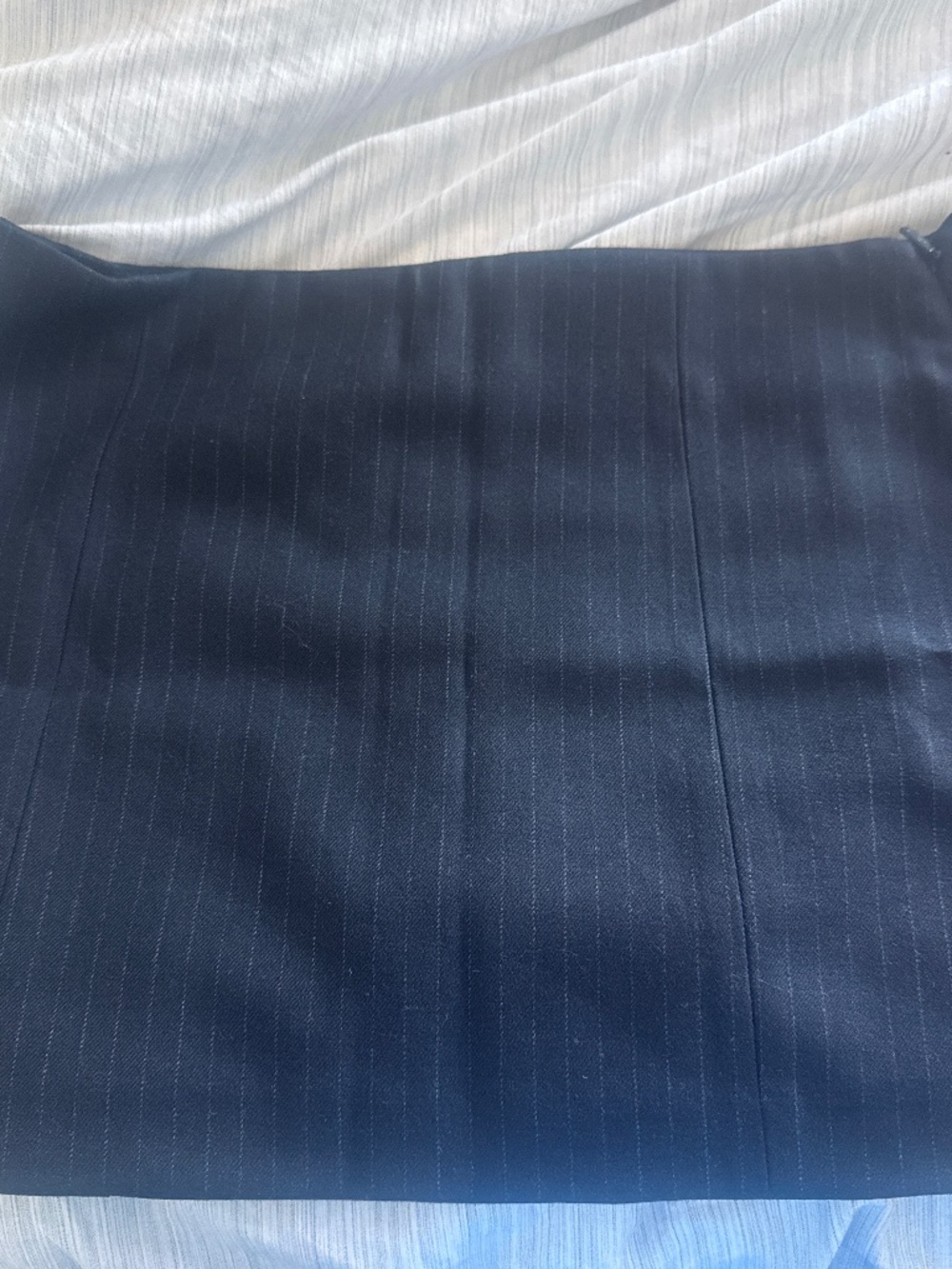 Aritzia a line twill mini skirt